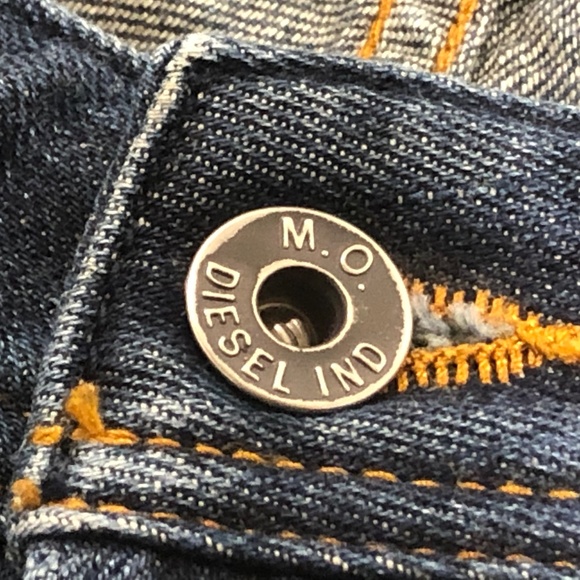 DIESEL JEANS SLIM FACTORY WASH, SIZE W32 MINT - Picture 4 of 8